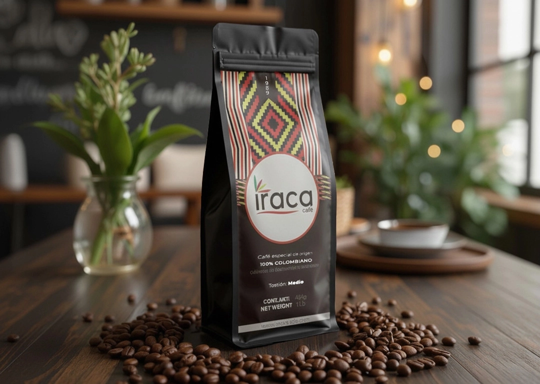 Diseño de Empaque de Iraca Café